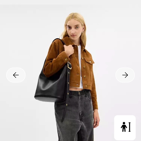 Authentic Coach Black Bleecker Bucket Bag - Picture 2 of 16